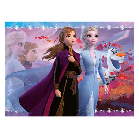 Disney Frozen 2 XXL 100pc Glitter Jigsaw Puzzle Extra Image 1